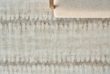 Exquisite Rugs Chroma Hand-loomed Wool/Bamboo Silk 4494 Beige/Brown 9' x 6' Area Rug