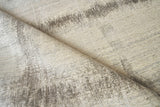 Exquisite Rugs Chroma Hand-loomed Wool/Bamboo Silk 4522 Silver/Ivory 8' x 10' Area Rug