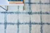 Exquisite Rugs Chroma Hand-loomed Wool/Bamboo Silk 4717 Navy 9' x 12' Area Rug