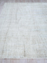 Exquisite Rugs Cloud Hand-loomed Wool/Bamboo Silk 5306 Ivory/Beige 10' x 14' Area Rug