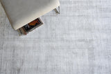 Exquisite Rugs Cloud Hand-loomed Wool/Bamboo Silk 5306 Ivory/Beige 10' x 14' Area Rug