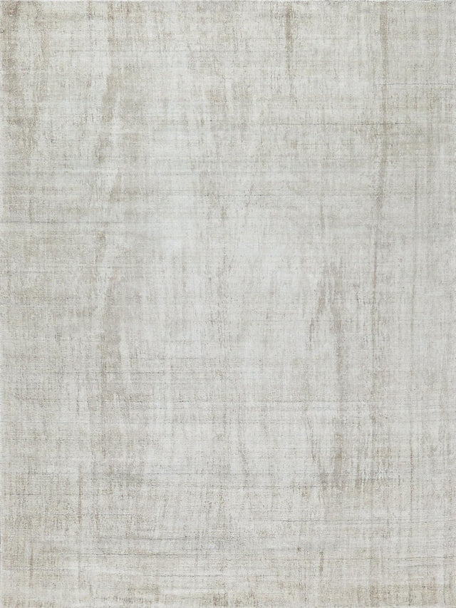 Exquisite Rugs Cloud Hand-loomed Wool/Bamboo Silk 5306 Ivory/Beige 10' x 14' Area Rug