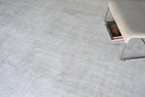 Exquisite Rugs Cloud Hand-loomed Wool/Bamboo Silk 5306 Ivory/Beige 9' x 12' Area Rug