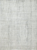 Exquisite Cloud Hand-loomed Wool/Bamboo Silk Ivory/Silver Area Rug 6.0'X9.0' Rug