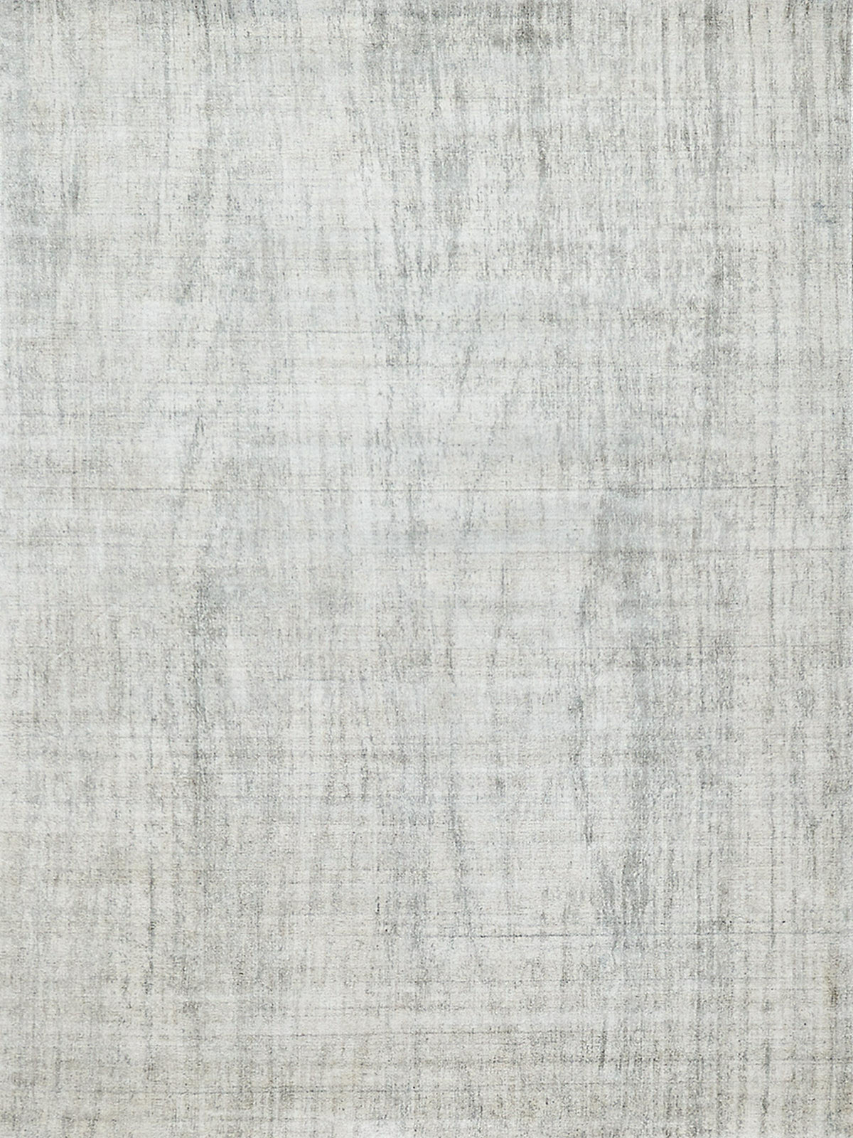 Exquisite Rugs Cloud Hand-loomed Wool/Bamboo Silk 5307 Ivory/Silver 8' x 10' Area Rug