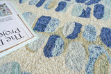 Exquisite Rugs Colorplay Hand-tufted New Zealand Wool 6506 Navy/Beige 15' x 12' Area Rug