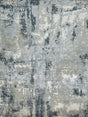 Exquisite Rugs Cosmo Hand-knotted Wool/Bamboo Silk 5749 Gray/Charcoal 9' x 12' Area Rug