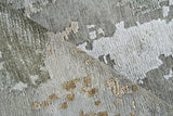 Exquisite Rugs Cosmo Hand-knotted Wool/Bamboo Silk 6312 Silver/Beige/Blue 9' x 12' Area Rug