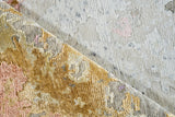 Exquisite Rugs Cosmo Hand-knotted Wool/Bamboo Silk 6313 Ivory/Beige/Blue 12' x 15' Area Rug