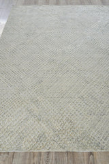 Exquisite Rugs Crescendo Hand-loomed Bamboo Silk 4900 Beige 12' x 15' Area Rug