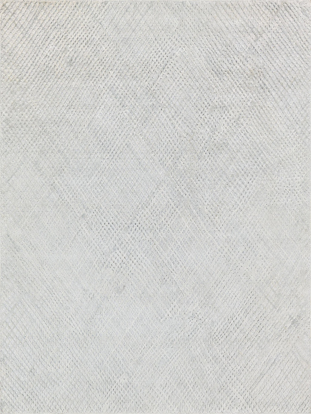 Exquisite Crescendo Hand-loomed Bamboo Silk White Area Rug 12.0'X15.0' Rug
