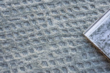 Exquisite Rugs Crescendo Hand-loomed Bamboo Silk 4902 Silver 12' x 15' Area Rug