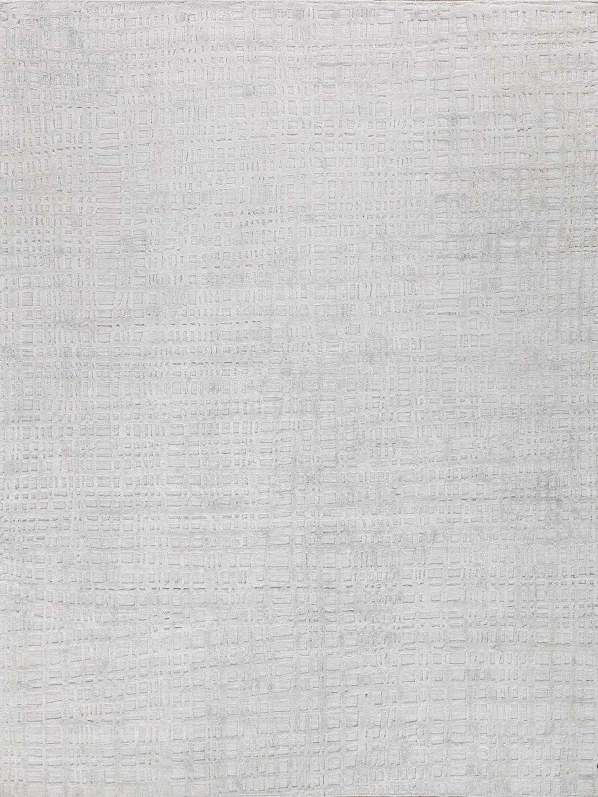 Exquisite Crescendo Hand-loomed Bamboo Silk Ivory Area Rug 10.0'X14.0' Rug