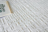 Exquisite Rugs Crescendo Hand-loomed Bamboo Silk 5323 Ivory 10' x 14' Area Rug