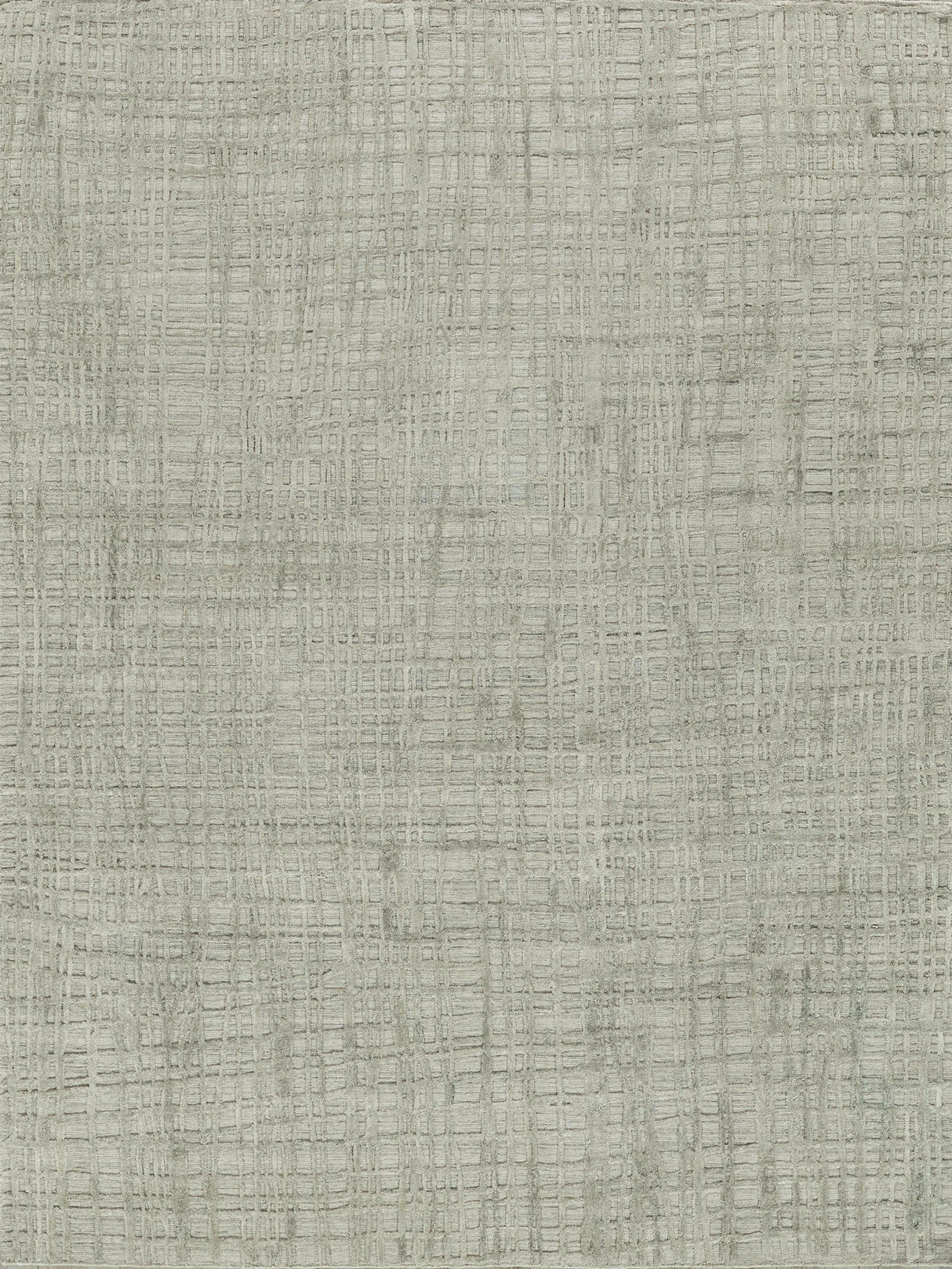 Exquisite Rugs Crescendo Hand-loomed Bamboo Silk 5324 Beige 6' x 9' Area Rug