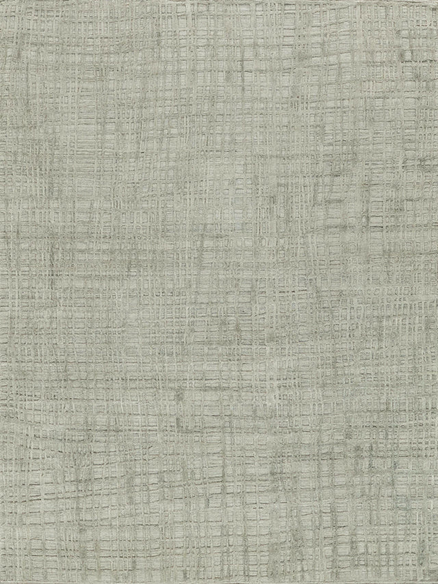 Exquisite Rugs Crescendo Hand-loomed Bamboo Silk 5324 Beige 6' x 9' Area Rug
