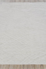 Exquisite Rugs Crescendo Hand-loomed Bamboo Silk 5326 Ivory 14' x 18' Area Rug