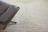 Exquisite Rugs Crescent Hand-knotted New Zealand Wool 4044 Ivory 15' x 12' Area Rug