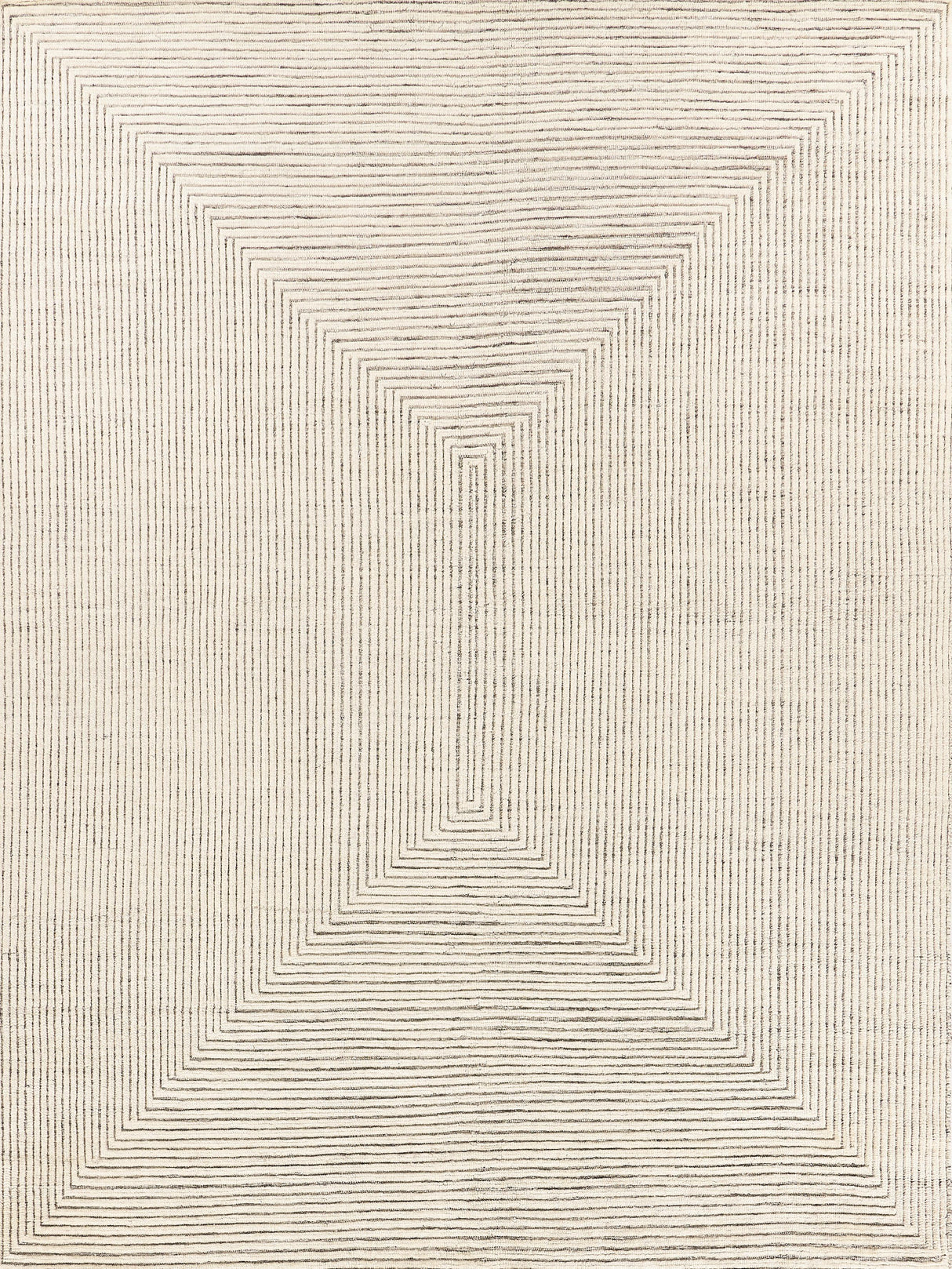 Exquisite Rugs Crescent Hand-knotted New Zealand Wool 4044 Ivory 14' x 18' Area Rug