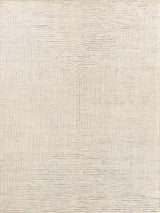 Exquisite Rugs Crescent Hand-knotted New Zealand Wool 4044 Ivory 14' x 18' Area Rug