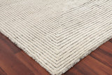 Exquisite Rugs Crescent Hand-knotted New Zealand Wool 4044 Ivory 18' x 14' Area Rug