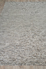Exquisite Crescent Hand-knotted New Zealand Wool Gray Area Rug 12.0'X15.0' Rug