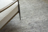 Exquisite Rugs Crescent Hand-knotted New Zealand Wool 4287 Gray 8' x 10' Area Rug
