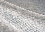 Exquisite Rugs Crush Hand-knotted Bamboo Silk 3300 Ivory/Aqua 8' x 10' Area Rug