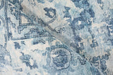 Exquisite Rugs Dorchester Hand-loomed Wool/Bamboo Silk 6320 Navy/Blue 10' x 14' Area Rug
