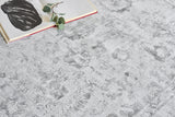 Exquisite Rugs Dorchester Hand-loomed Wool/Bamboo Silk 6321 Ivory/Silver 10' x 14' Area Rug