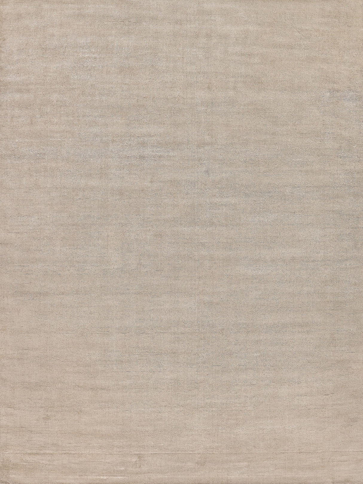 Exquisite Duo Hand-loomed Wool/Bamboo Silk Gray/White Area Rug 6.0'X9.0' Rug