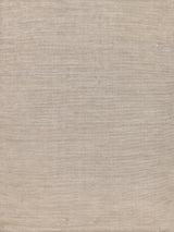 Exquisite Duo Hand-loomed Wool/Bamboo Silk Gray/White Area Rug 6.0'X9.0' Rug