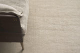 Exquisite Rugs Duo Hand-loomed Wool/Bamboo Silk 5174 Gray/White 6' x 9' Area Rug