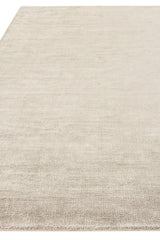 Exquisite Rugs Duo Hand-loomed Wool/Bamboo Silk 5174 Gray/White 6' x 9' Area Rug