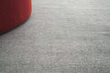 Exquisite Rugs Duo Hand-loomed Wool/Bamboo Silk 5177 Dark Gray/Silver 9' x 12' Area Rug