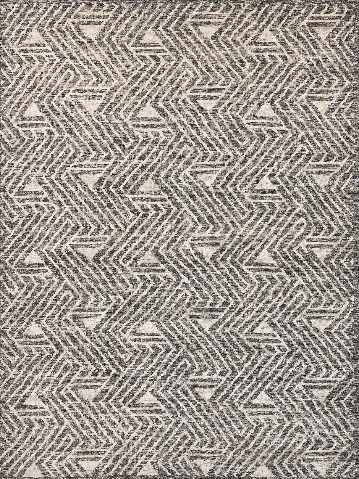 Exquisite Eaton Hand-knotted Wool/Bamboo Silk Silver/Gray/Ivory Area Rug 10.0'X14.0' Rug