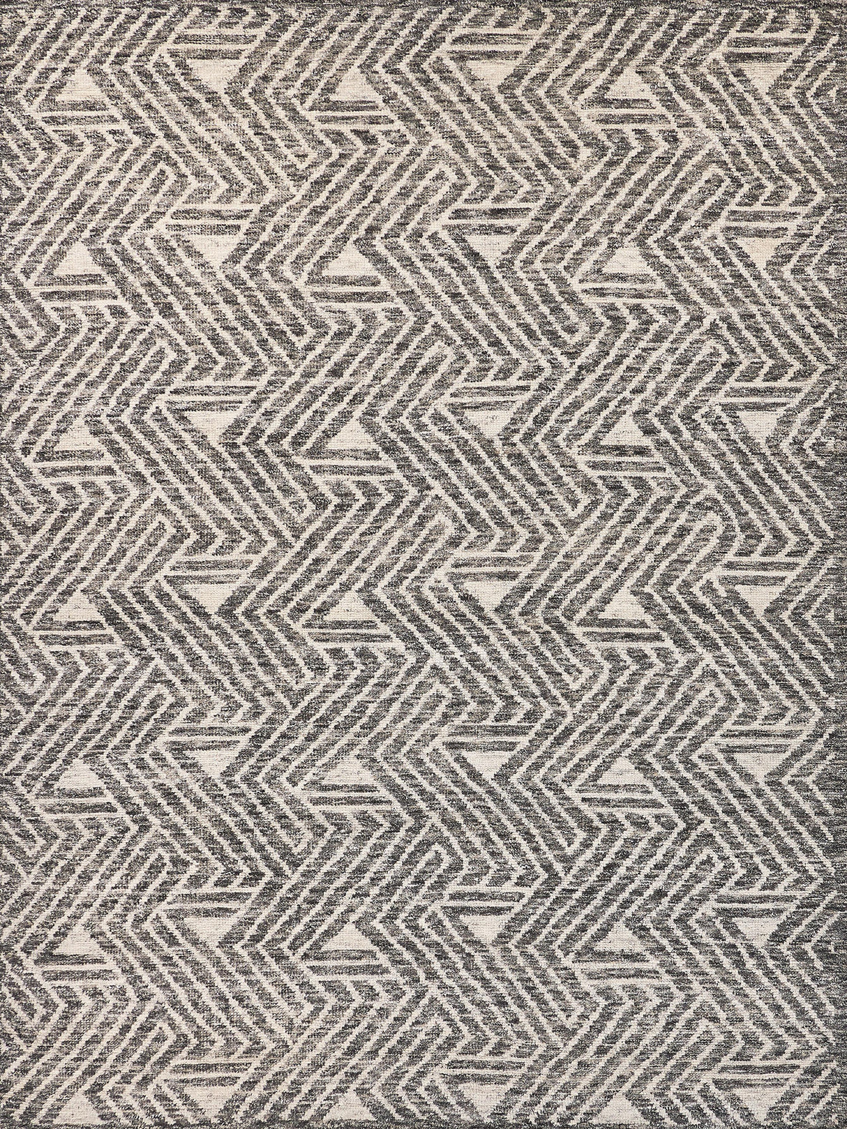 Exquisite Rugs Eaton Hand-knotted Wool/Bamboo Silk 4036 Silver/Gray/Ivory 8' x 10' Area Rug