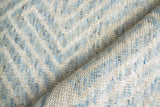 Exquisite Rugs Eaton Hand-knotted Wool/Bamboo Silk 4038 Ivory/Blue 8' x 10' Area Rug