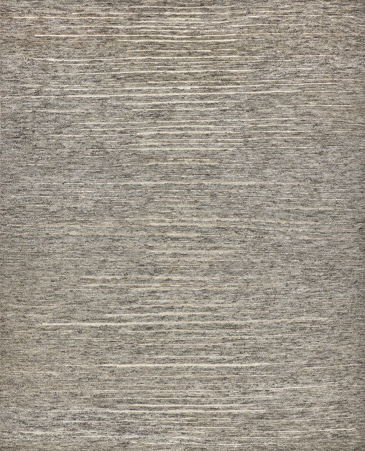 Exquisite Rugs Eaton Hand-knotted Wool/Bamboo Silk 4040 Gray 8' x 10' Area Rug