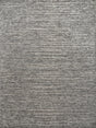 Exquisite Rugs Eaton Hand-knotted Wool/Bamboo Silk 4041 Gray/Ivory 8' x 10' Area Rug