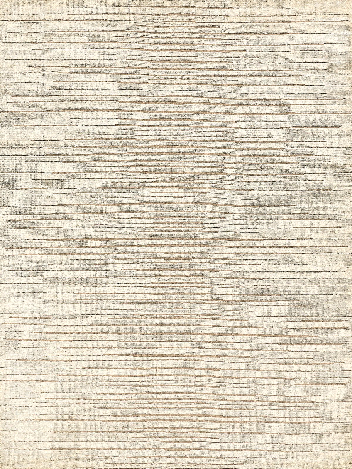 Exquisite Rugs Eaton Hand-knotted Wool/Bamboo Silk 4042 Beige 10' x 14' Area Rug