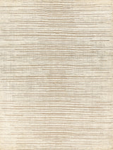 Exquisite Rugs Eaton Hand-knotted Wool/Bamboo Silk 4042 Beige 10' x 14' Area Rug