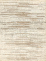 Exquisite Eaton Hand-knotted Wool/Bamboo Silk Beige Area Rug 10.0'X14.0' Rug