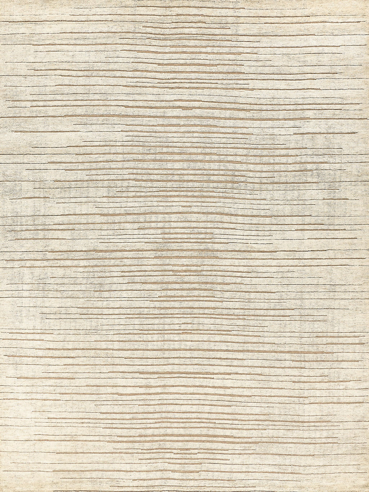 Exquisite Eaton Hand-knotted Wool/Bamboo Silk Beige Area Rug 12.0'X15.0' Rug