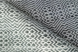 Exquisite Rugs Echo Indoor/Outdoor Flatweave PET yarn 4891 Ivory/Black 12' x 15' Area Rug