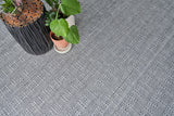 Exquisite Rugs Echo Indoor/Outdoor Flatweave PET yarn 4891 Ivory/Black 12' x 15' Area Rug