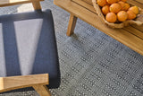 Exquisite Rugs Echo Indoor/Outdoor Flatweave PET yarn 4891 Ivory/Black 12' x 15' Area Rug