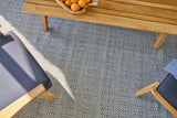 Exquisite Rugs Echo Indoor/Outdoor Flatweave PET yarn 4891 Ivory/Black 12' x 15' Area Rug