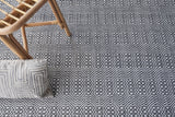 Exquisite Rugs Echo Indoor/Outdoor Flatweave PET yarn 4892 Ivory/Gray 8' x 10' Area Rug