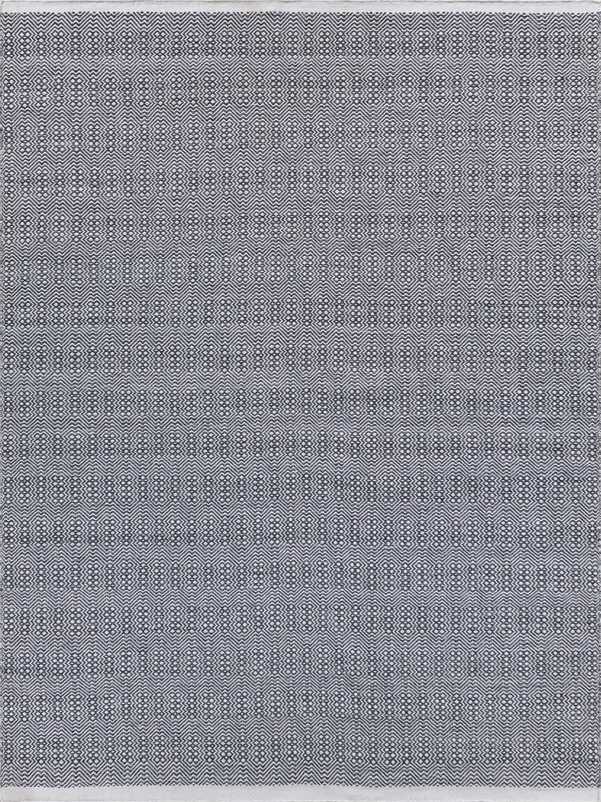 Exquisite Rugs Echo Indoor/Outdoor Flatweave PET yarn 4892 Ivory/Gray 9' x 12' Area Rug